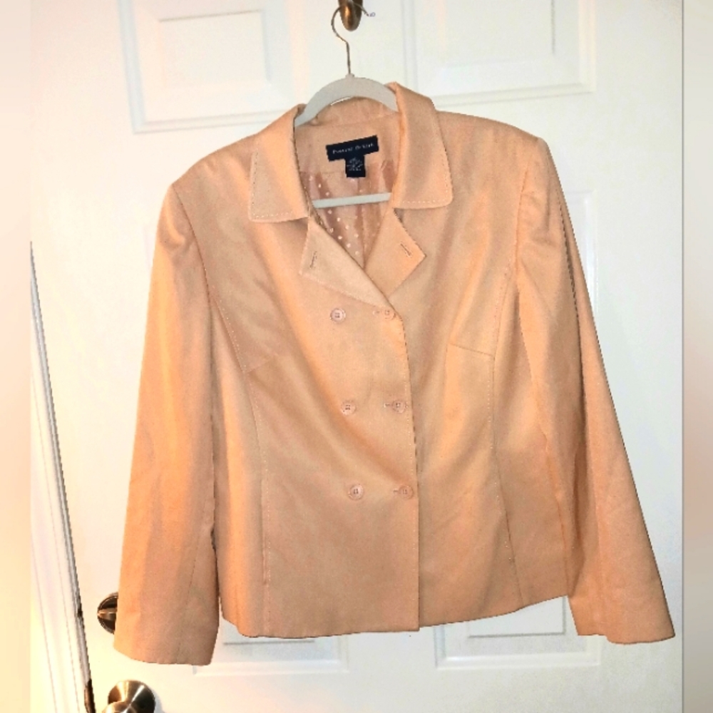 Preston & York Double Breasted Blazer. Size 16